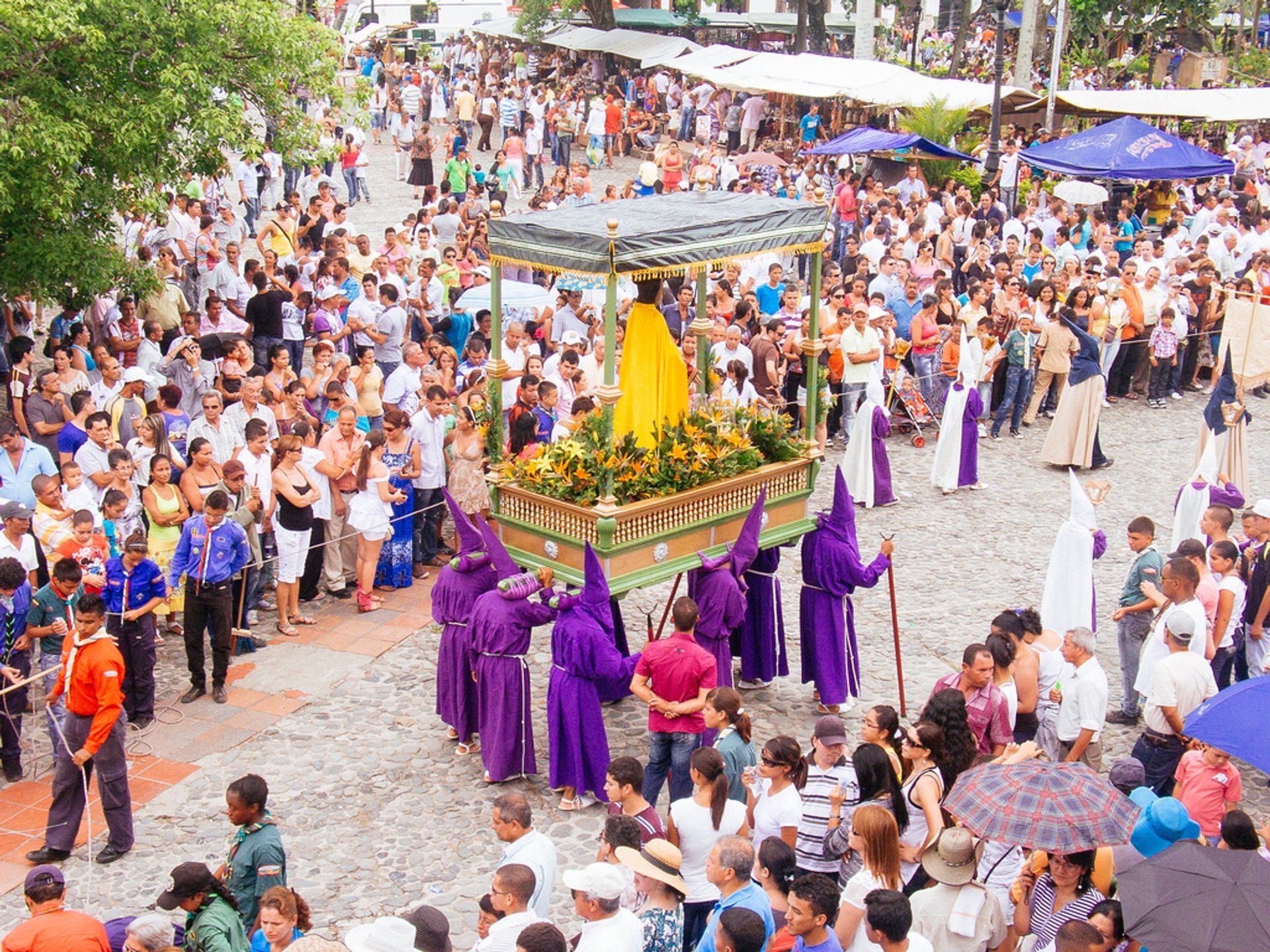 Hoe vier je Pasen in Colombia?