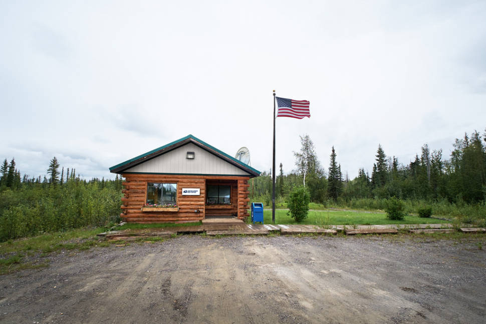 A remote Alaskan Native village near the Arctic Circle
