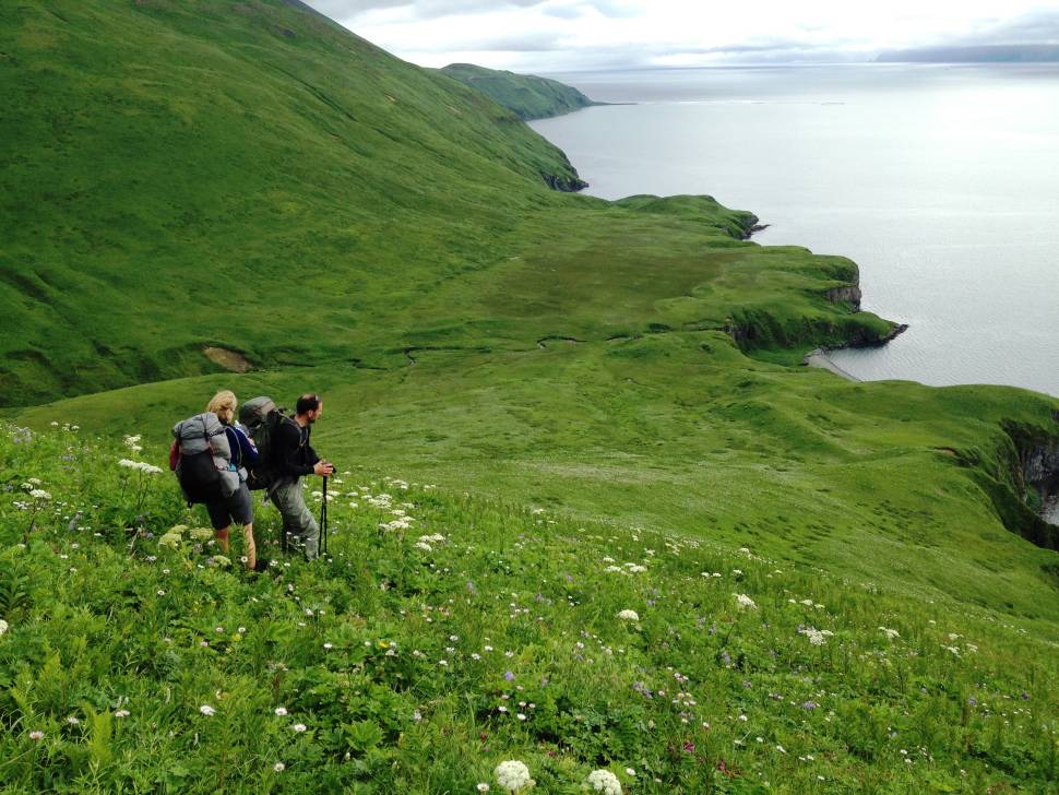 Hike to Makushin Volcano