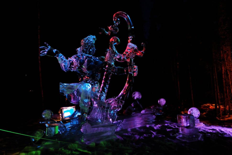 Best time for World Ice Art Championships in Alaska