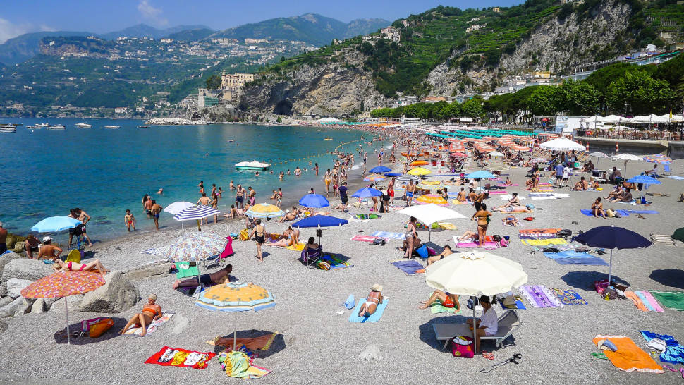 Best time for Beach Season on the Amalfi Coast in Amalfi Coast