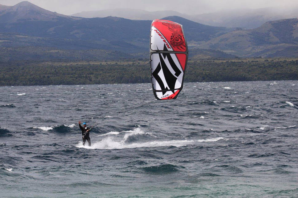 Kitesurfing on Nahuel Huapi in Argentina - Best Season