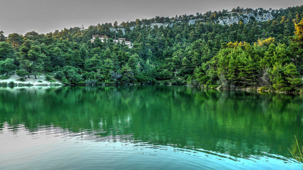 Reflection, Lake Beletsi, Parnitha, Greece