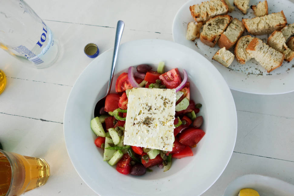 Horiatiki Salata in Athens - Best Season