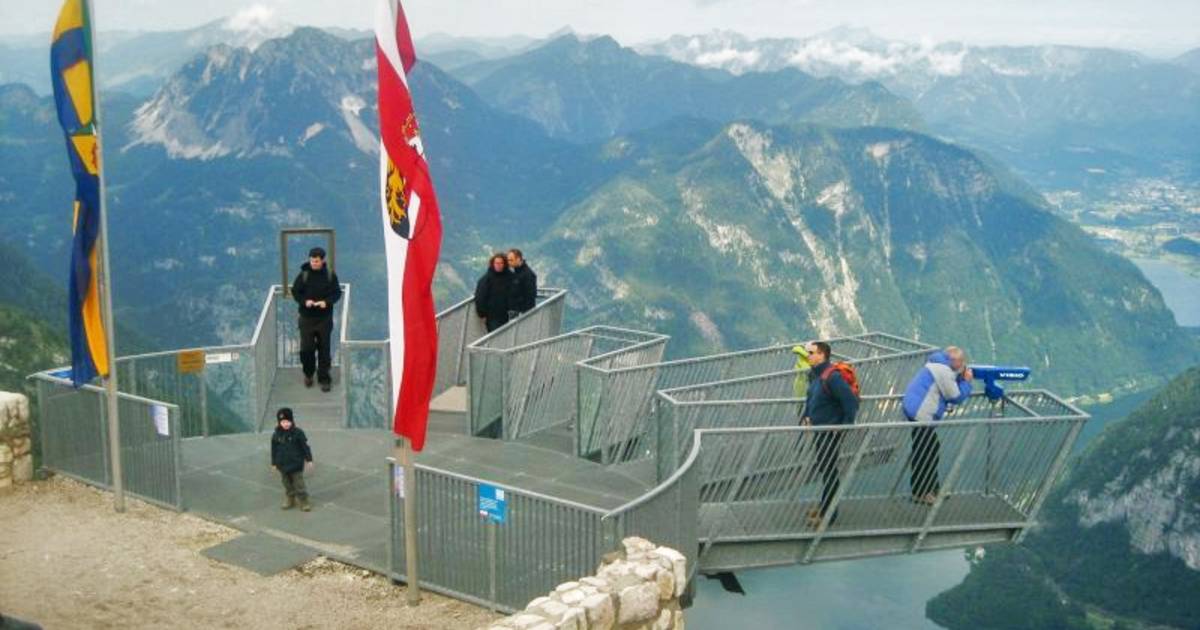 5 Fingers in Dachstein Salzkammergut in Austria - Best Time