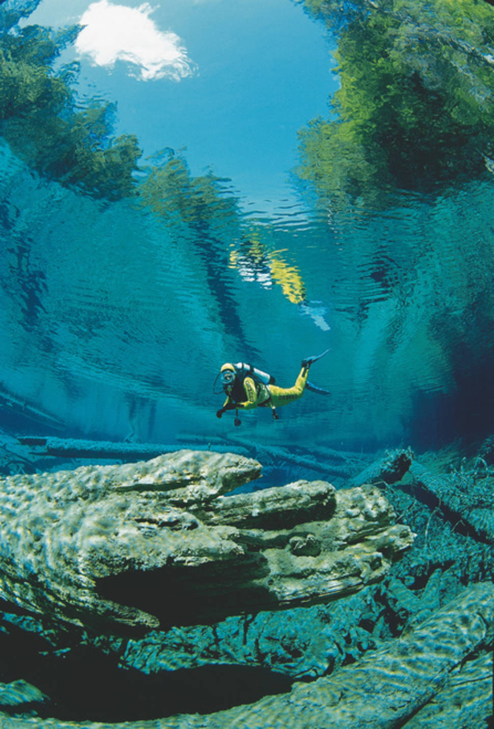 Best time for Gosau Lake Diving in Austria
