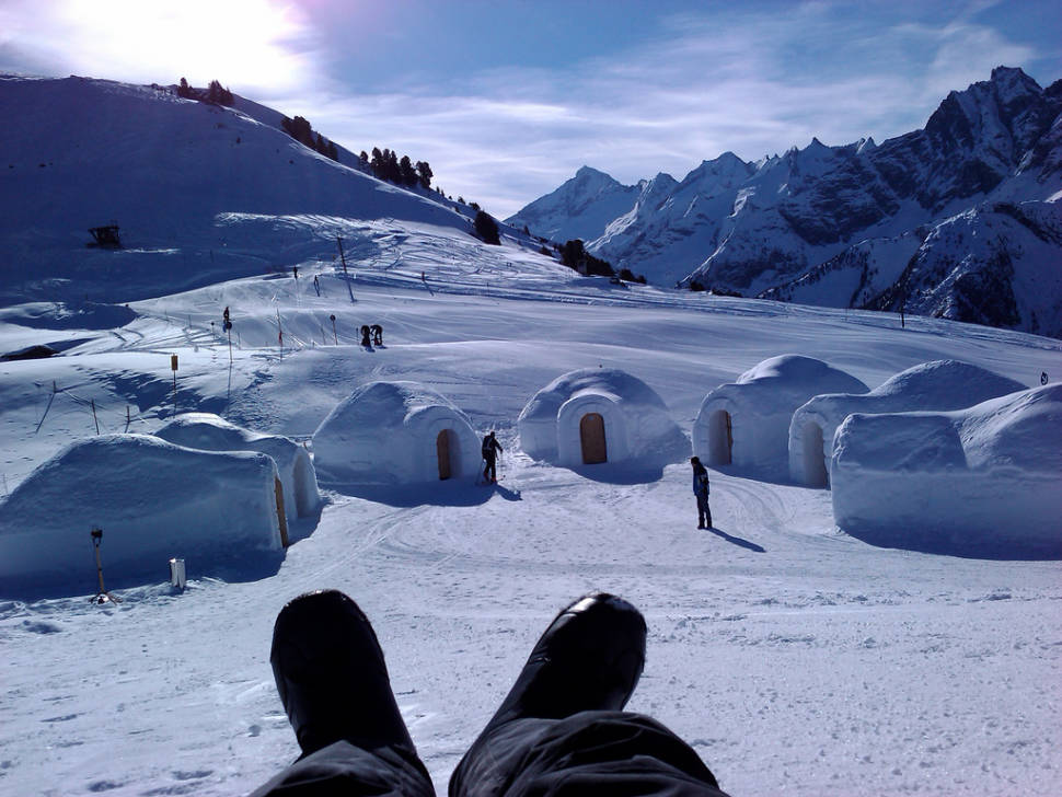 Best time for Igloo Building in Austria