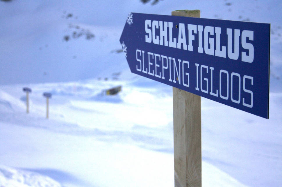 Igloo Building in Austria - Best Season