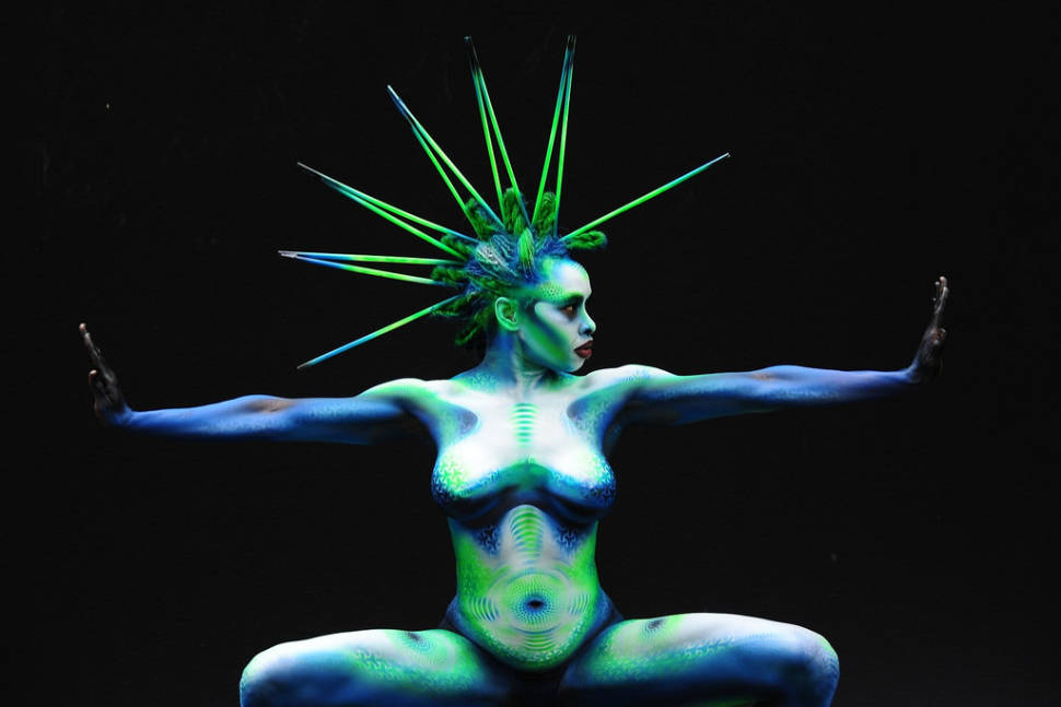 Best time to see World Bodypainting Festival in Austria