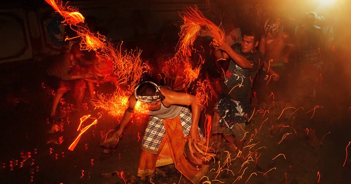Perang Api in Bali - Best Time