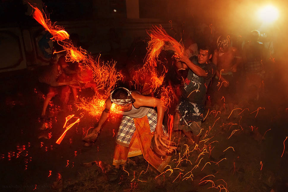 Perang Api in Bali - Best Time