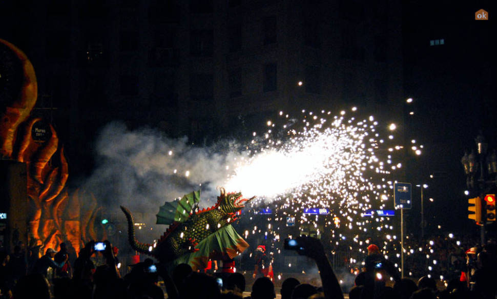 Best time to see La Merce in Barcelona