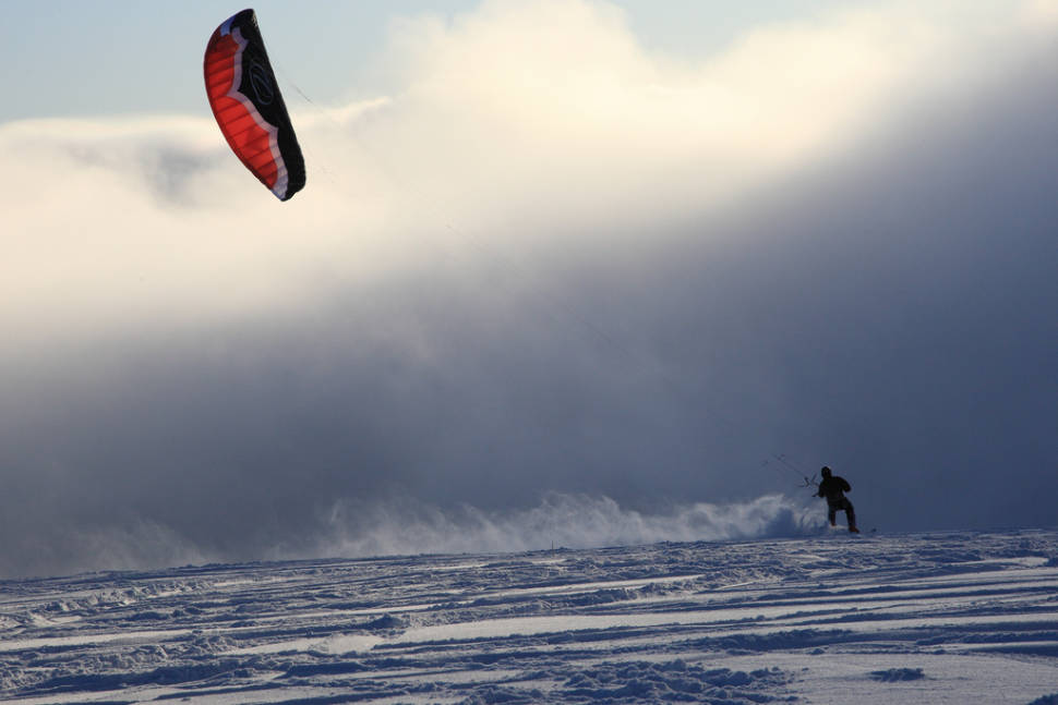 Best time to see Snowkiting in Bavaria