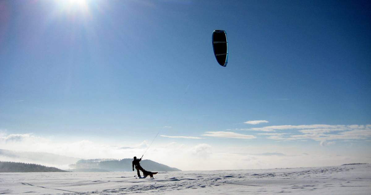 Snowkiting in Bavaria - Best Time