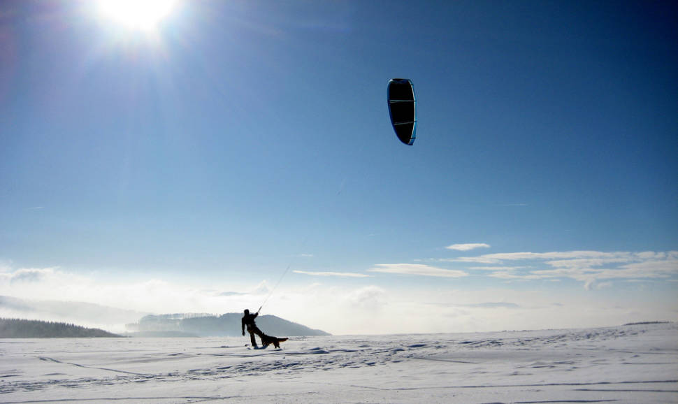 Snowkiting in Bavaria - Best Time