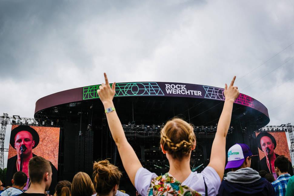 Best time for Rock Werchter in Belgium