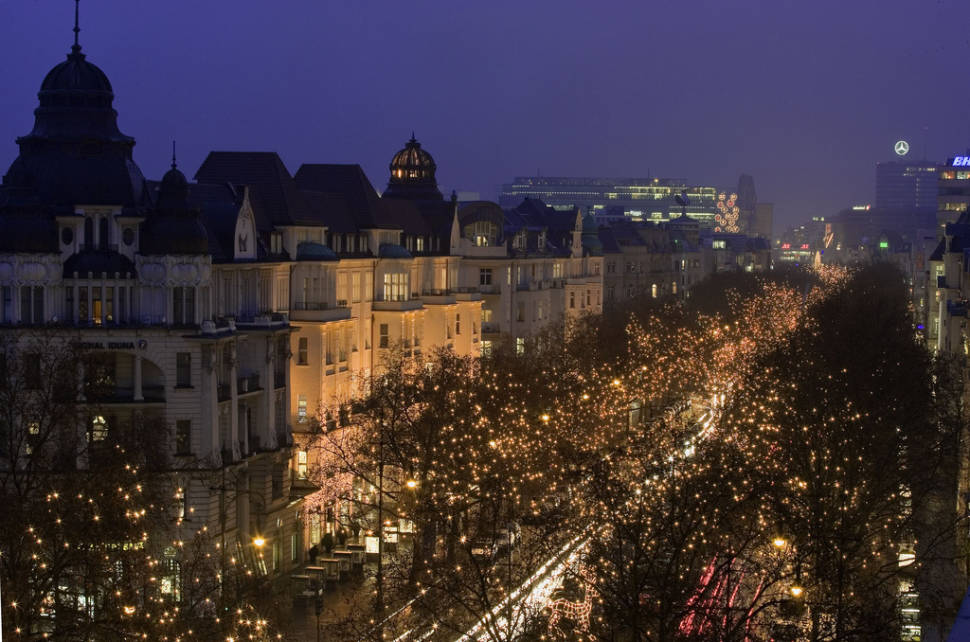 Kurfürstendamm at Christmas time