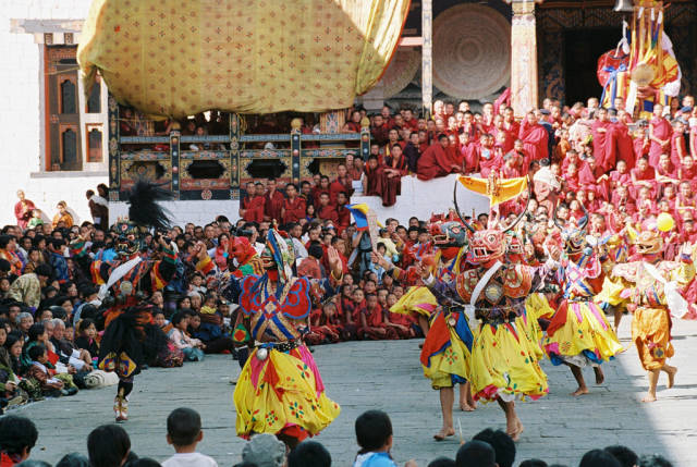 Best time to see Thimphu Tshechu in Bhutan