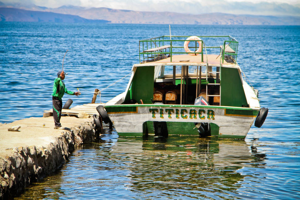Titicaca boat