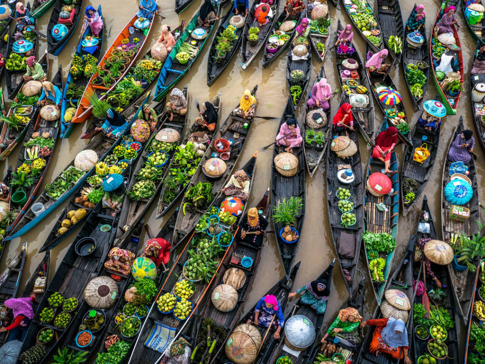 Banjarmasin Floating Markets in Borneo - Best Time