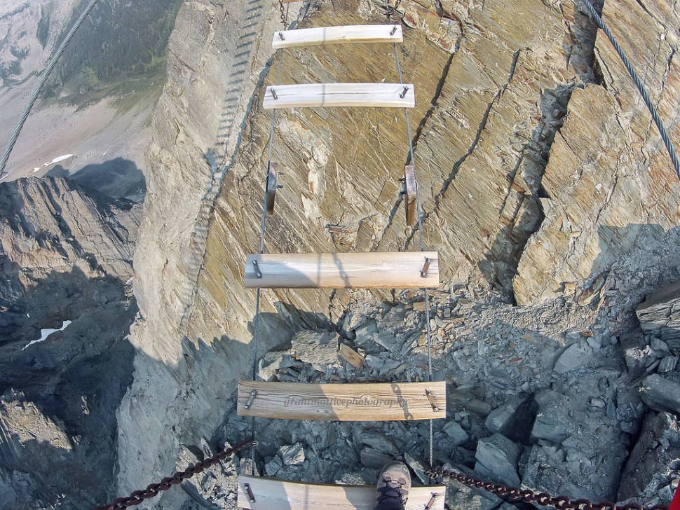 Best time for Sky Walking at Mt. Nimbus in British Columbia