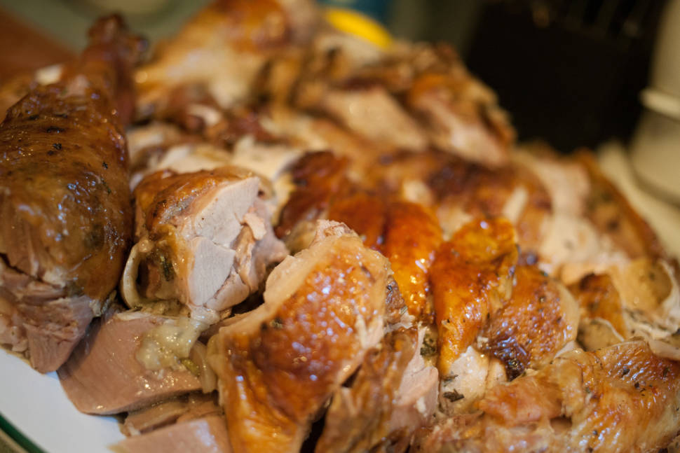 Roasted turkey