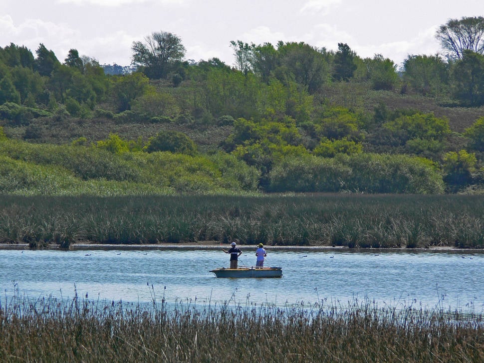 Fishing in Laguna De Los Padres, Buenos Aires