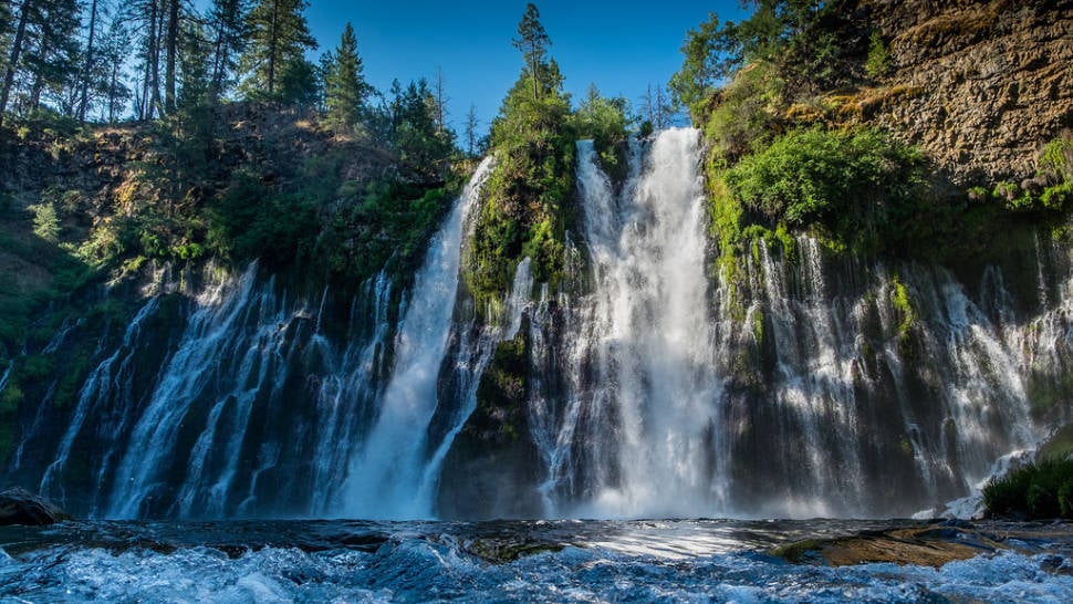 Best time to see Burney Falls in California