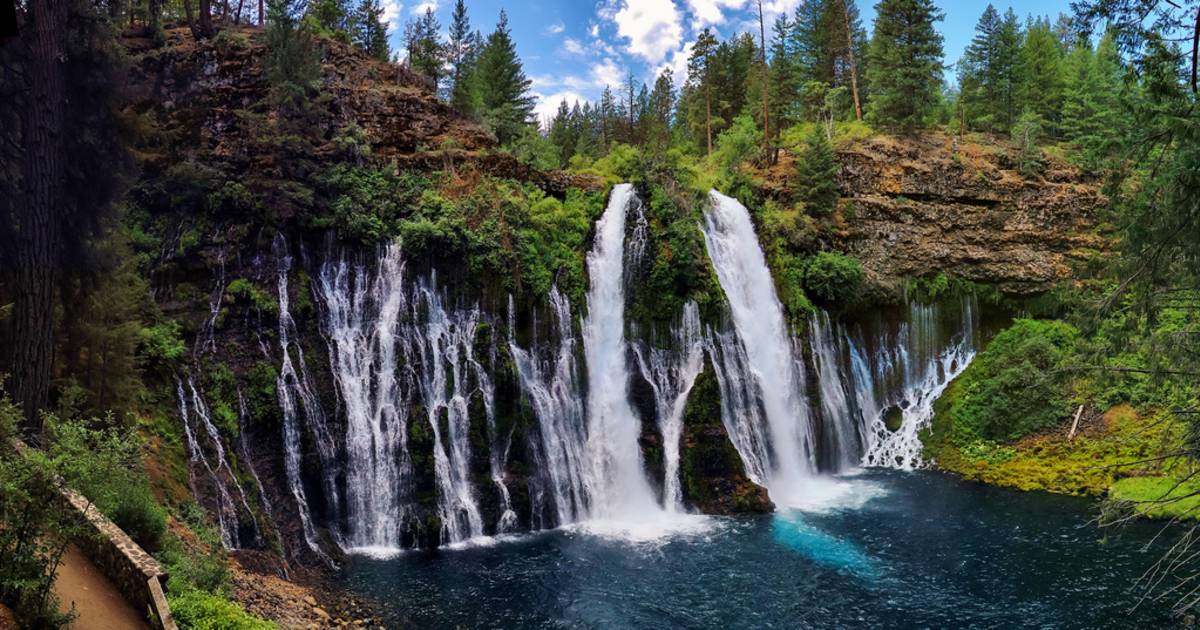 Best Time to See Burney Falls in California 2019 - When & Where to See