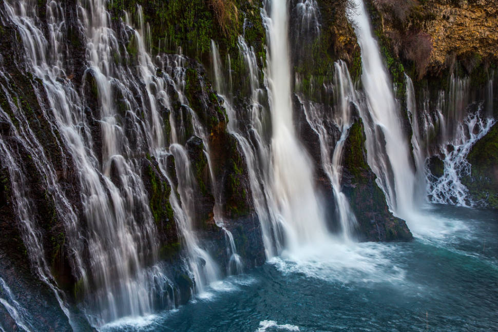 Burney Falls in California - Best Season