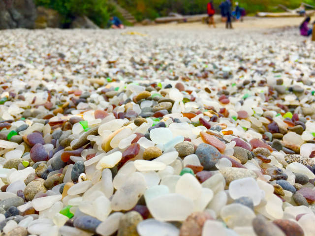 Best time to see Glass Beach in California