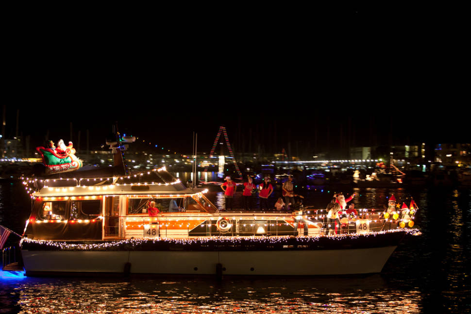 Best time to see Marina del Rey Holiday Boat Parade