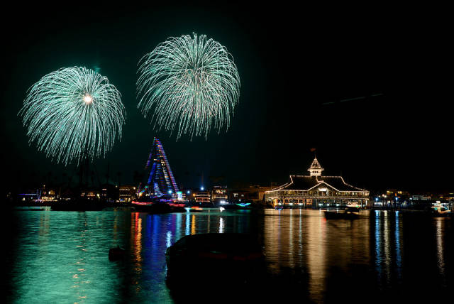View from Balboa Island