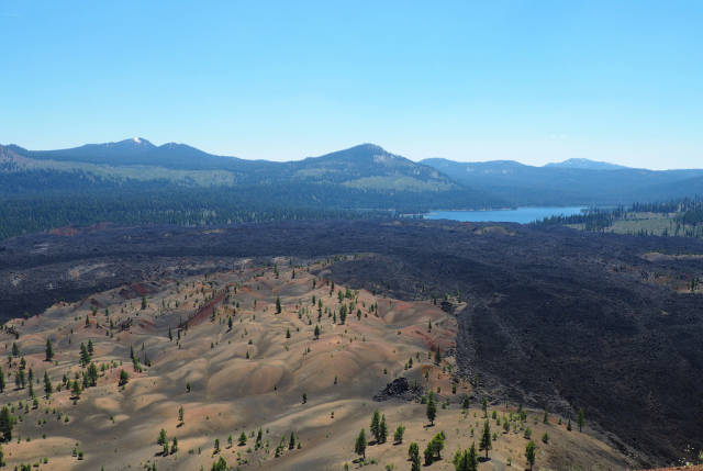 Best time to see Painted Dunes in Lassen Volcanic National Park in California