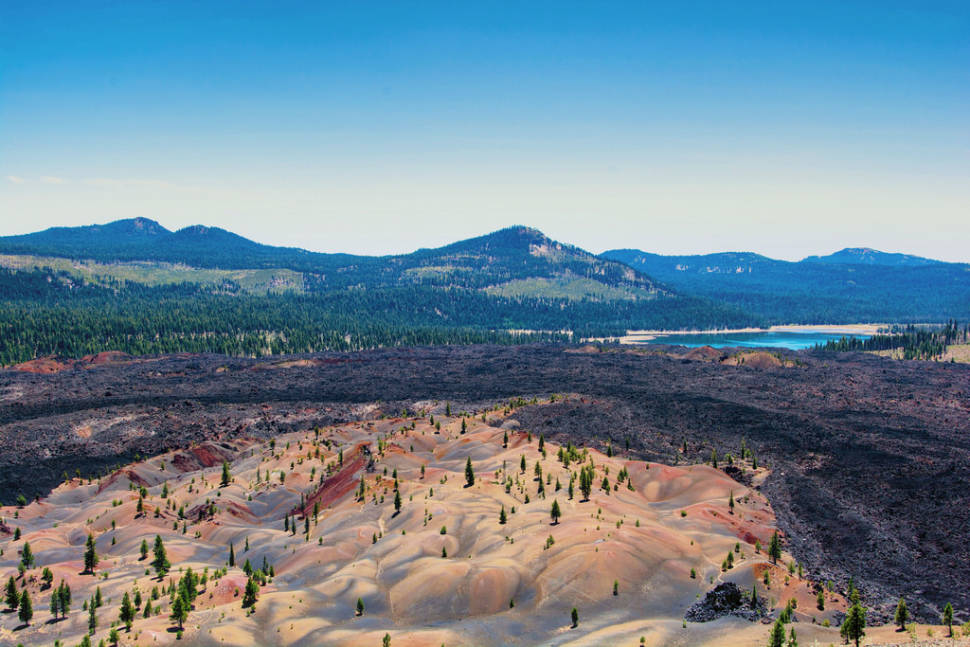 Painted Dunes in Lassen Volcanic National Park in California - Best Time