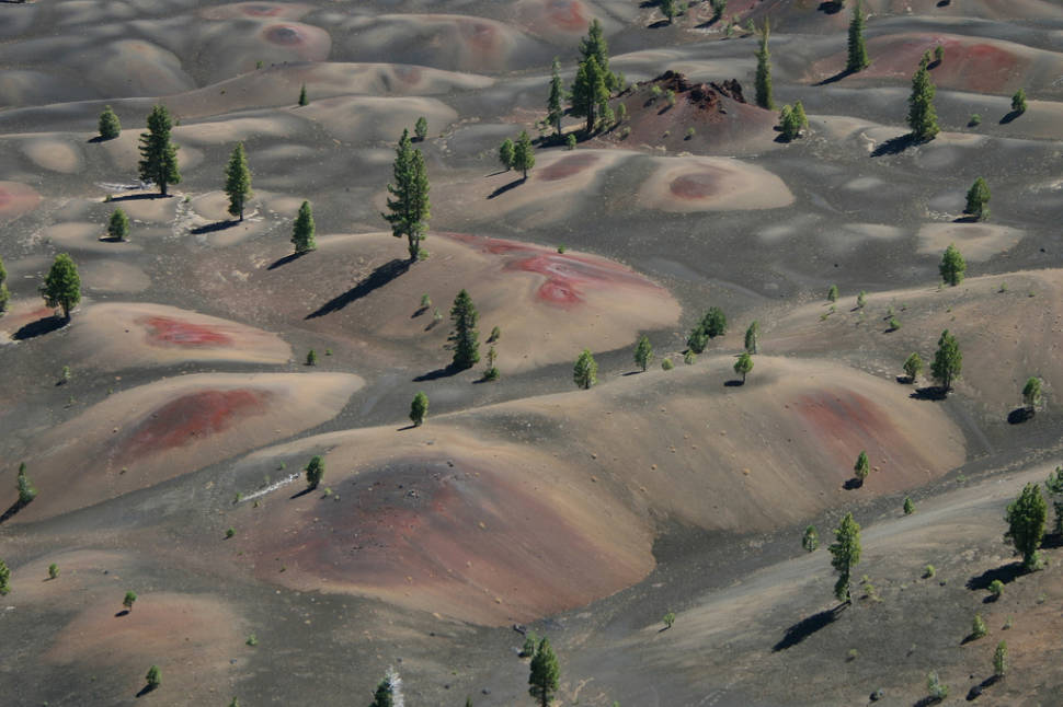 Best time for Painted Dunes in Lassen Volcanic National Park in California