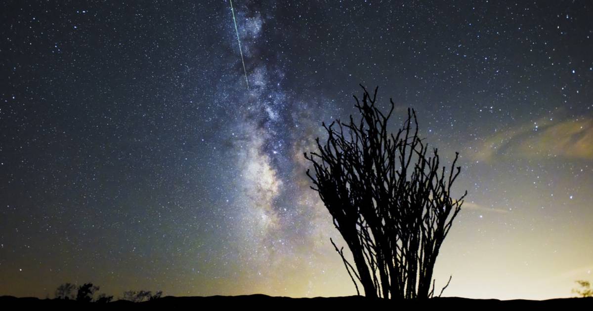 Perseid Meteor Shower in California - Best Time
