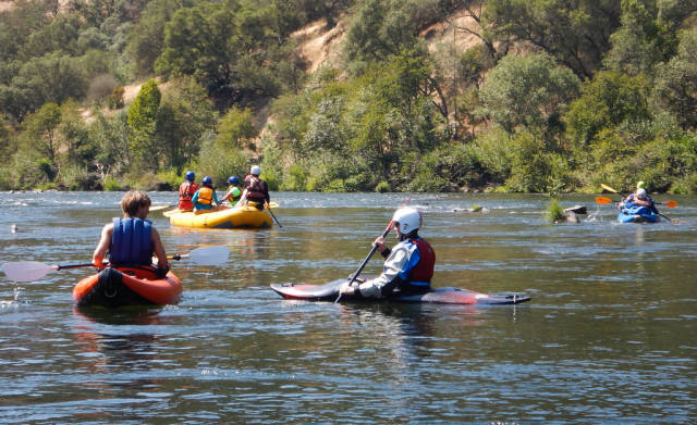 Best time for Rafting in California