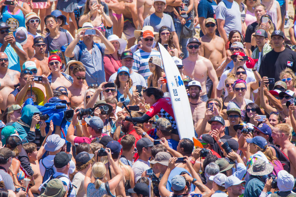 Best time to see Vans US Open of Surfing in California