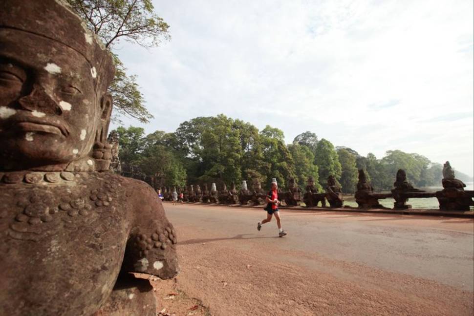 Best time for Angkor Wat International Half Marathon in Cambodia