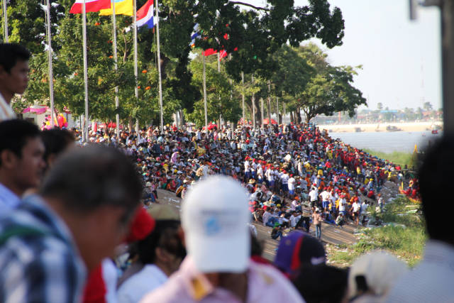 The festival spectators