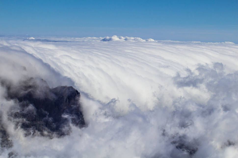 Best time for Sea of Clouds in Canary Islands