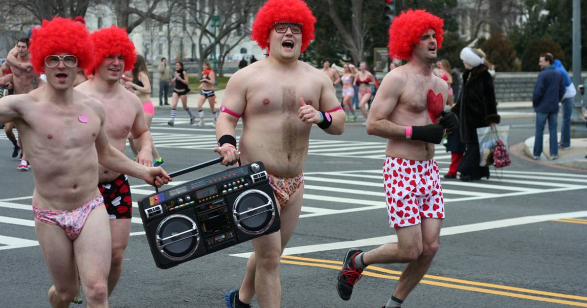 Cupid's Undie Run in Chicago - Best Time