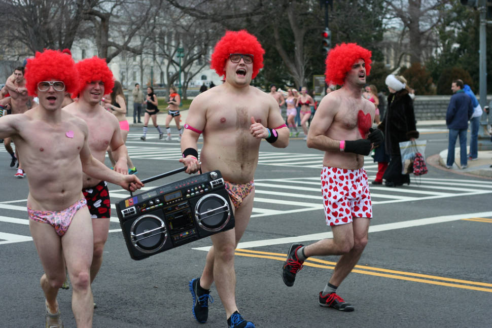 Cupid's Undie Run in Chicago - Best Time