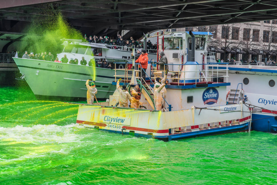 Best time for St. Paddy's Day in Chicago