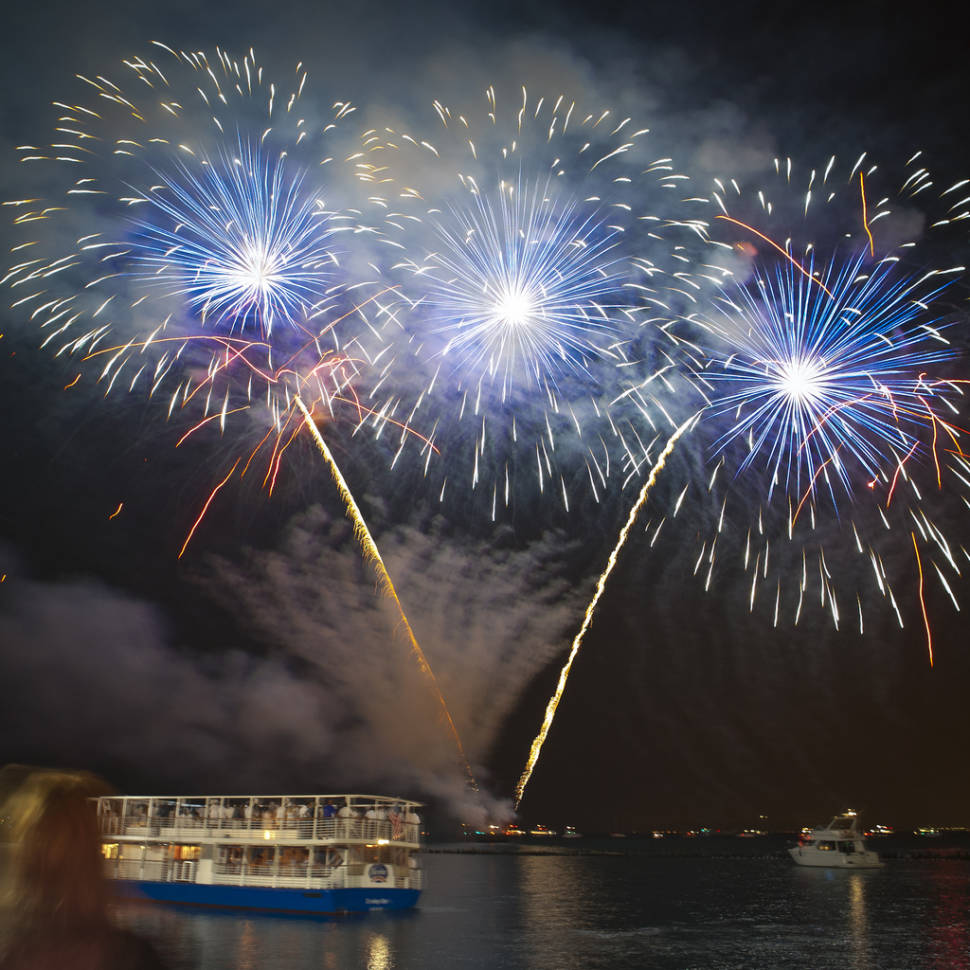 Summer Fireworks at Navy Pier in Chicago - Best Season