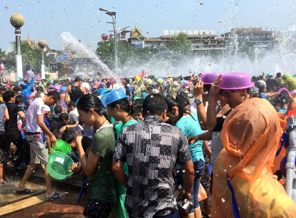Best time for Dai Water Splashing Festival