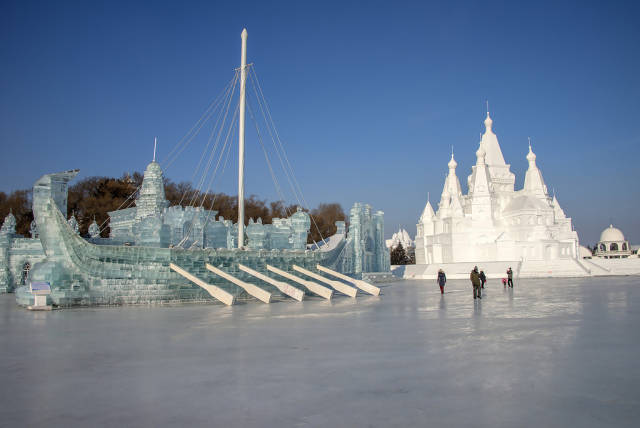 Best time to see Harbin International Ice and Snow Sculpture Festival in China