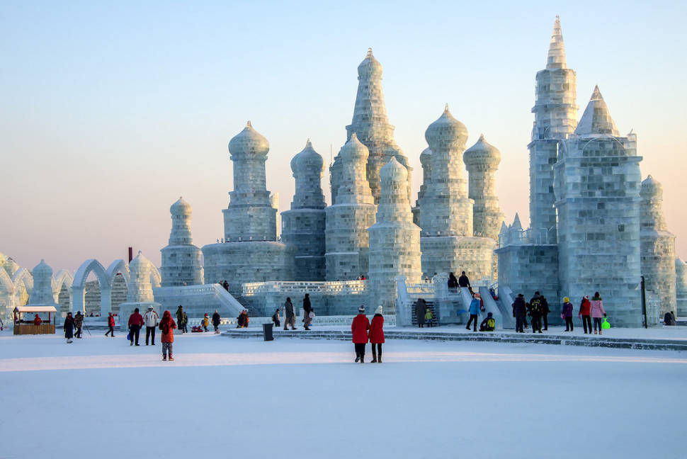 Best time for Harbin International Ice and Snow Sculpture Festival in China