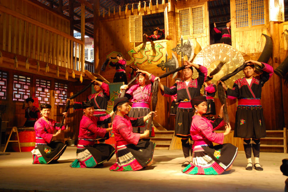 Best time for Long Hair Village in China